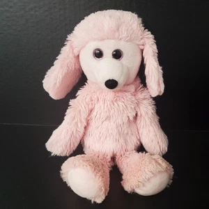 Ty Cuddlys Pricilla rosa Pudel Hund Plüschtier 13 Zoll Stofftier Dachbodenschätze - Bild 1 von 8