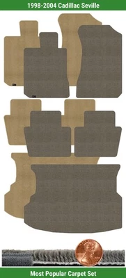 Juego de alfombrillas Ultimat personalizadas para Cadillac Seville 1998-2004 (5 piezas) #3S5 Foto 1 de 4