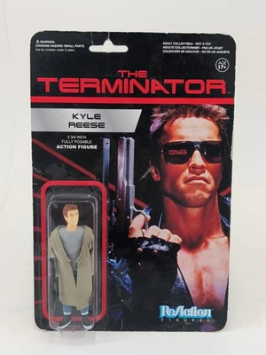 2013 Reaction Super 7 The Terminator Kyle Reese 3.75" Figure NEW ON CARD - Image 1 of 4