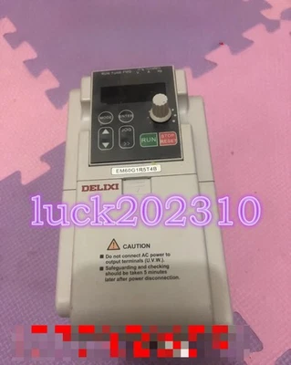 1PC used Delixi Frequency converter CDI-E102G5R5/P7R5T4B #YY - Image 1 of 2
