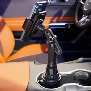 Cup Phone Holder for Car, Universal Adjustable Upgrade - Picture 1 of 8