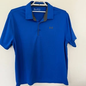 Camisa polo de golf Under Armour suelta para hombre azul 3XL XXXL LEER - Imagen 1 de 5