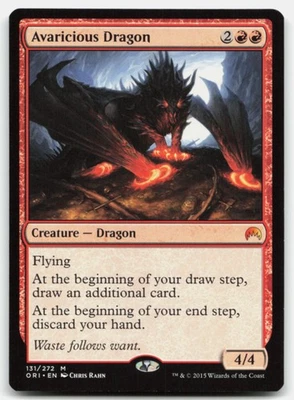 MTG Avaricious Dragon M Magic Origins 131 LP - Image 1 of 2