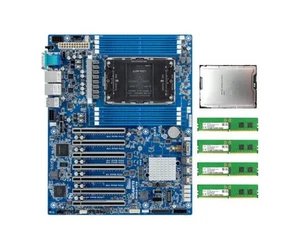 Gigabyte MS03-CE0 Mainboard mit Intel Xeon Platinum 8480 ES CPU, 64GB RAM - Bild 1 von 9