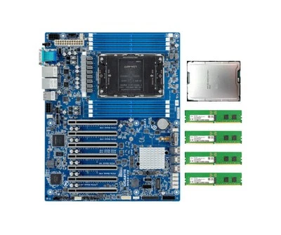 Gigabyte MS03-CE0 Motherboard With Intel Xeon Platinum 8480 ES CPU, 64GB RAM - Image 1 of 4
