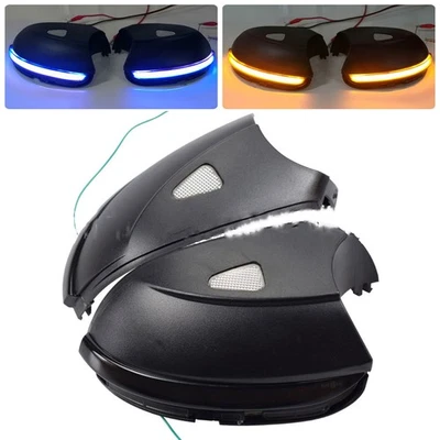Par de luces de giro del espejo retrovisor lateral para Volkswagen Scirocco Passat Foto 1 de 2
