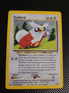 Delibird - 5/64 - Neo Revelation - Holo Rare Pokemon Vintage WoTC LP/MP - Picture 1 of 5