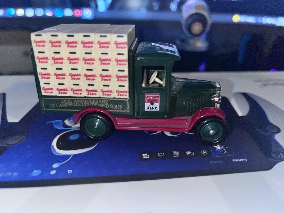 Vintage Campbell's Soup Die-Cast Promotional  100th  Anniversary Delivery Truck - Image 1 of 4