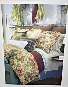 NEW Ralph Lauren Coastal Garden Floral 100% Cotton Full Queen Comforter 96"x 97" - Bild 1 von 8