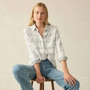 Faherty Legend Sweater Shirt NWT XL - Picture 1 of 8