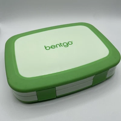 Bentgo Kids Leak-Proof Bento Lunch Box Green 5-Compartment BPA-Free Durable - Image 1 of 4