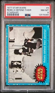 1977 Topps Star Wars Rebels Defend Their Starship! No. 9 PSA 9 (ST) - Picture 1 of 2
