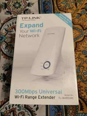 TP-Link TL-WA850RE N300 300Mbps Universal Wi-Fi Range Extender Repeater Booster - Image 1 of 4