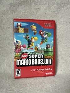 New Super Mario Bros. Wii (Nintendo Wii) complet avec notice - copie d'occasion - Photo 1/4