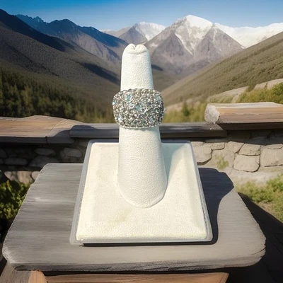 Anillo Brighton TRUST YOUR JOURNEY Transparente Talla 7 Nuevo con Etiquetas Raro Encuentra Lista $98 Foto 1 de 3