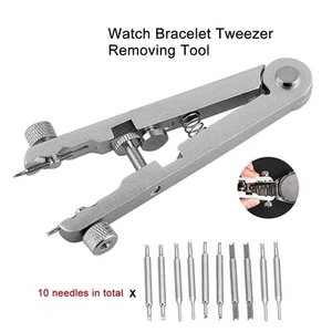 Tweezer Removing Tool Watch Bracelet Replace Spring Bar Plier Remover Standard - Picture 1 of 10
