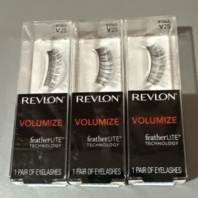 Revlon Volumize Feather Lite V25 I Pair Lot Of 3 - Image 1 of 4
