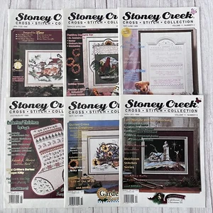 Stoney Creek Cross Stitch Magazine: 1999 Complete Year - Volume 11 - Lot of 6 - Picture 1 of 9