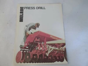 Melroe Press Drill & Press Drill Optional Equipment Brochure - Picture 1 of 3