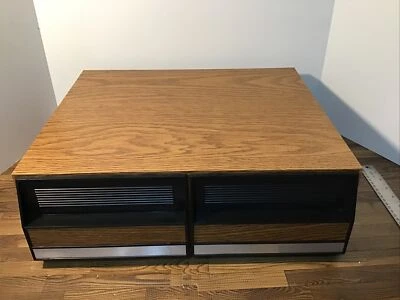 VHS Capacidad 22 Cintas Almacenamiento 2 Cajones Excelente Estado Foto 1 de 4
