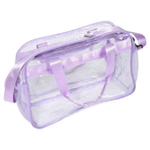 Clear for Women Pvc Transparent Tote Makeup Woman Miss - Picture 1 of 12