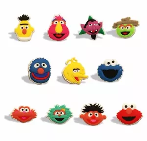 Set personaggi Sesame Street di 11 MINI magneti da frigorifero - Foto 1 di 1