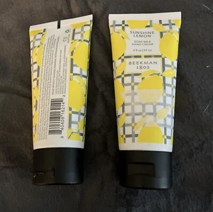 Beekman CREMA MANI LATTE DI CAPRA 2 fl oz SUNSHINE LEMON SIGILLATO 2 confezioni - Foto 1 di 3