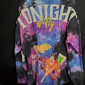 GRANDE Camiseta Hocus Pocus Spirit 2022 Parque Disney Halloween Esta Noche Volamos L - Imagen 1 de 6