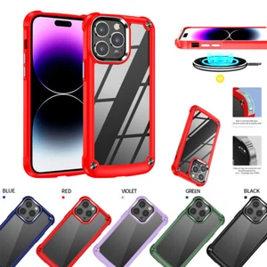 For iPhone 15 Pro Max 14 Pro 13 12 11 XR X 7 Anti Drop And Shockproof Phone Case - Picture 1 of 47