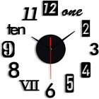 Diy Wall Clock - Modern 3d  Wall Clock Decor, Numerals Clock - Wall Stickern5