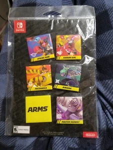 Arms - Nintendo Switch Promo Pin Set - Neu im Paket - Bild 1 von 2