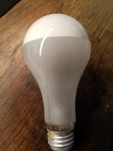 Sylvania 13195 100 Watt A21 Silver Bowl Bulbs (4 PACK) USA Made Indirect Light - Picture 1 of 2