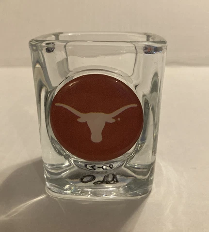 University of Texas Longhorns  NCAA - 2 oz Square Shot Glass Cover