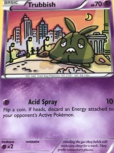 2016 Pokemon Card TRUBBISH 56/122 Pack Fresh - Picture 1 of 3