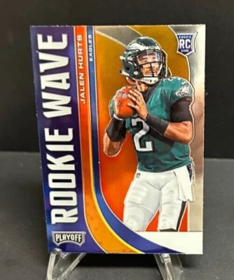 2020 Playoff Rookie Wave RC #RW-22 Jalen Hurts - Philadelphia Eagles - Image 1 of 2