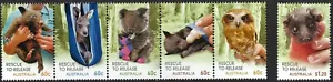 2010 Australia SG#3492/7 Wildlife Caring Rescue to Release set of 6 mint MUH MNH - Foto 1 di 1