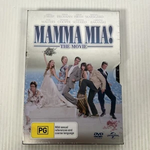Mamma Mia! The Movie - Steel Sleeve (DVD, 2008) - Region 4 -PAL - Brand New - Picture 1 of 2