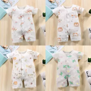 Newborn Baby Short-Sleeved Jumpsuit Romper 0-2 Years(304) - Picture 1 of 21