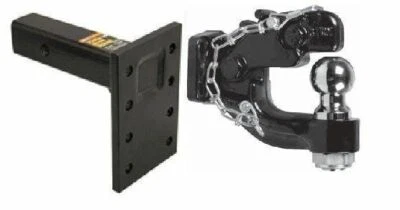 Pintle Hook 8T Dual Pintle With 8 Hole Pintle Adapter - image 1 of 3