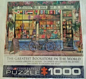 Eurographics 1000 Piece Puzzle The Greatest Bookstore In The World New /Sealed - Picture 1 of 3