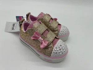 S Sport By Skechers Toddler Girls' Julieana Performance Sneakers Gold 2 Big kid - Picture 1 of 6