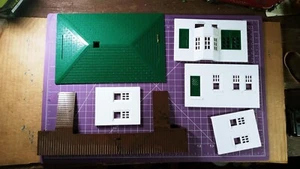 Plasticville O/027 Scale Freight Station/Dock ? dock broken in half - Picture 1 of 7