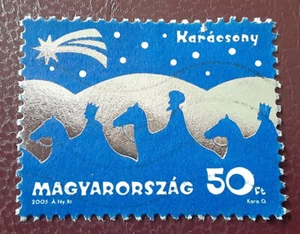 UNGARN 2005 50f gebraucht Weihnachten Mi 5056 Scott 3955 superb 8255 - Bild 1 von 2
