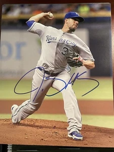 James Shields Signed 8x10 Photo Proof Kansas City Royals - Picture 1 of 2
