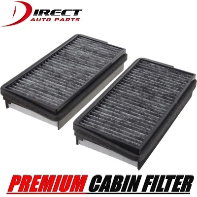 JUEGO DE 2 FILTROS DE AIRE DE CABINA CARBONIZADOS OLDSMOBILE PARA OLDSMOBILE SILHOUETTE 2001-04 Foto 1 de 4