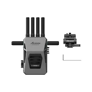 Accsoon CineView Master 4K Wireless Video Receiver, 2.4Ghz+5Ghz+6GHz Tri-Band... - Picture 1 of 9