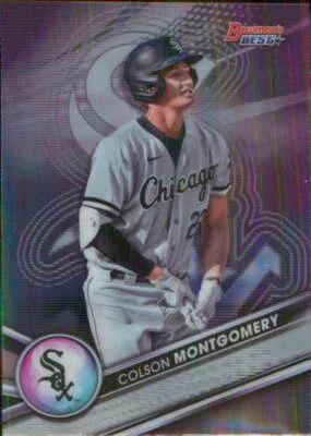 2022 Bowman's Best Top Prospects #TP-27 COLSON MONTGOMERY  Chicago White Sox  - Image 1 of 2