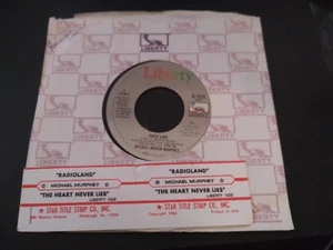 Michael Martin Murphey - The Heart Never Lies ungespielt 45RPM Liberty Record 1983 - Bild 1 von 3