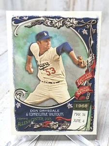2023 Topps Allen & Ginter Spotless Spans #SS-9 Don Drysdale - Picture 1 of 2