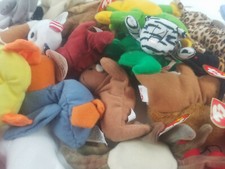 Ty Teenie Beanie Baby McDonald's Happy Meal Toy Mix and Match Used with Tags